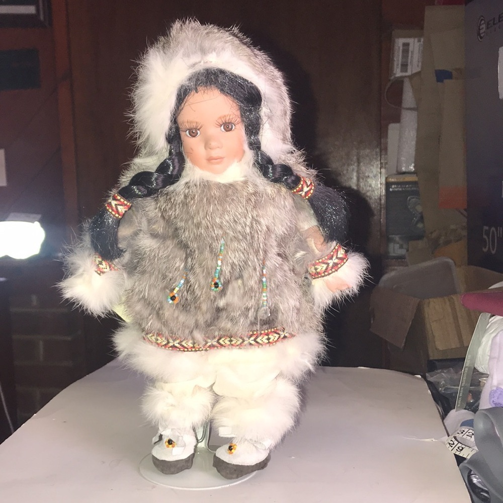 Beautiful Handcrafted Native Alaskan Doll